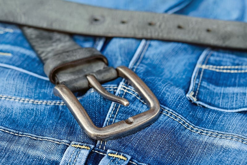 Upcycled jeans